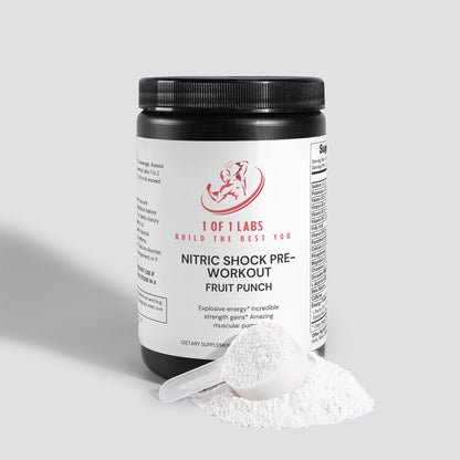 Nitric Shock Pre-Workout Powder (Fruit Punch)